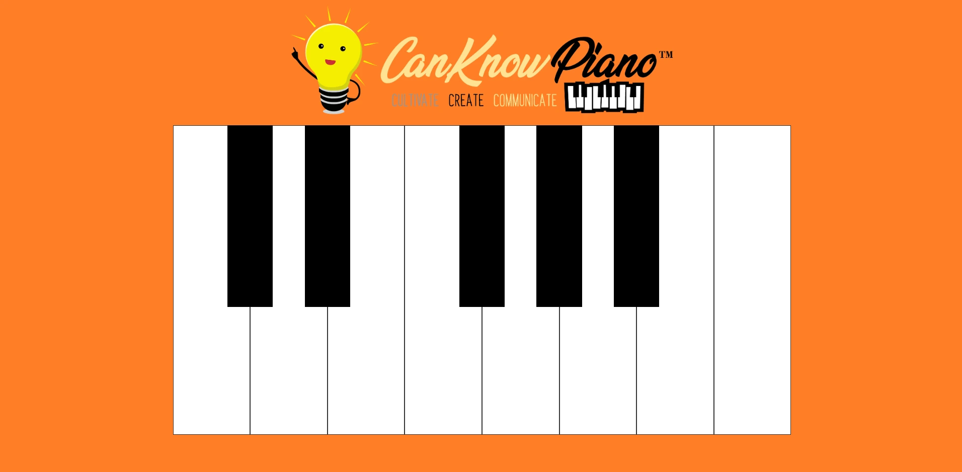 Screenshot of Keyboard project