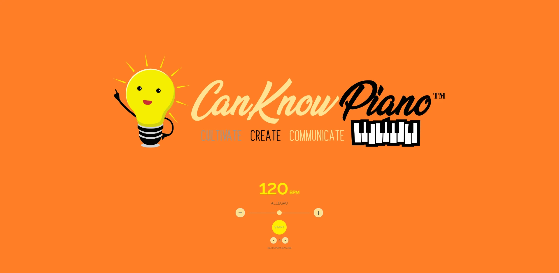 Screenshot of Metronome project
